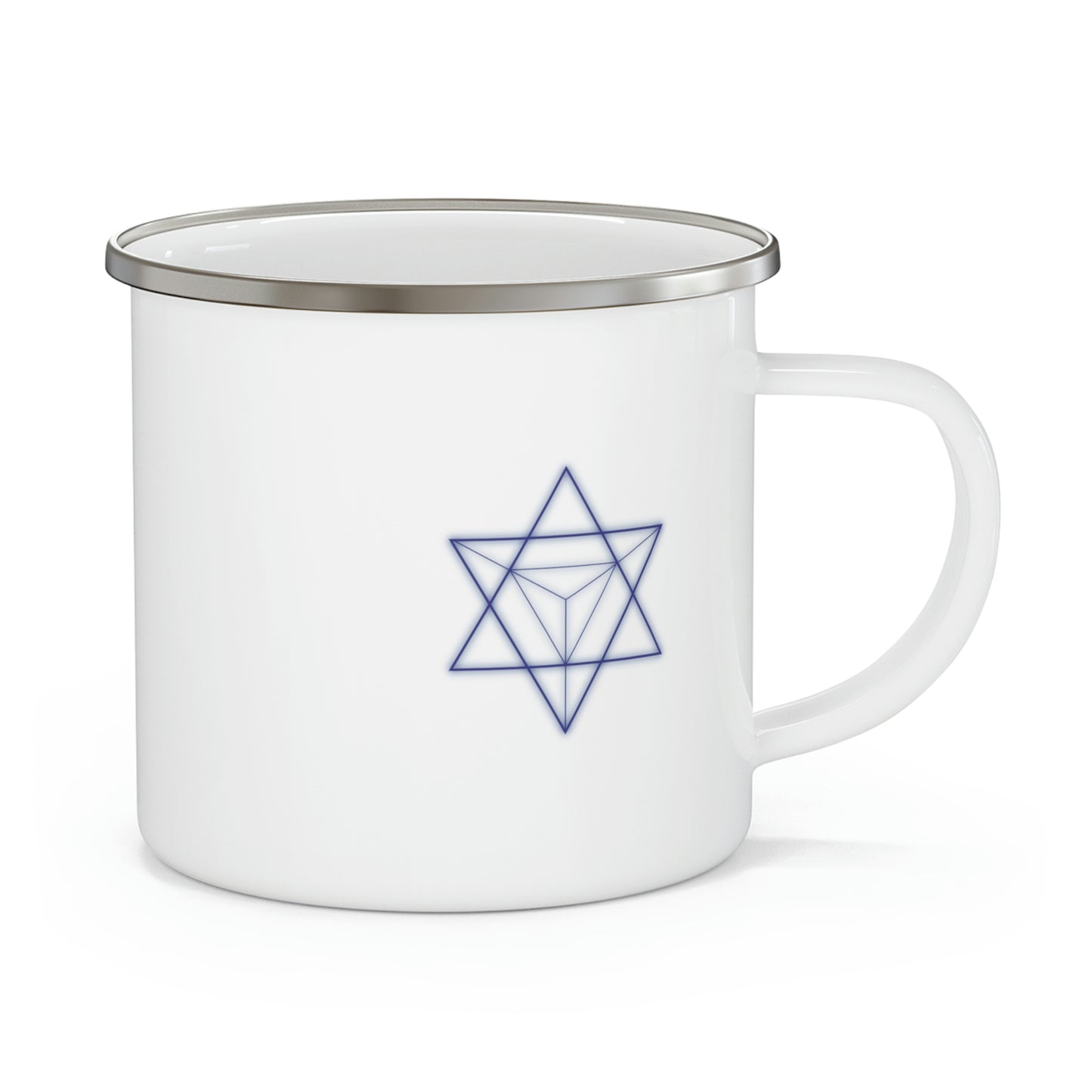 Enamel Camping Mug - Sacred Geometry