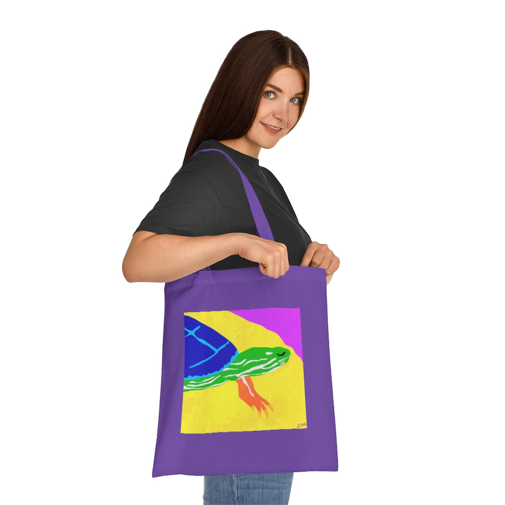 Cotton Tote - Turtle Design