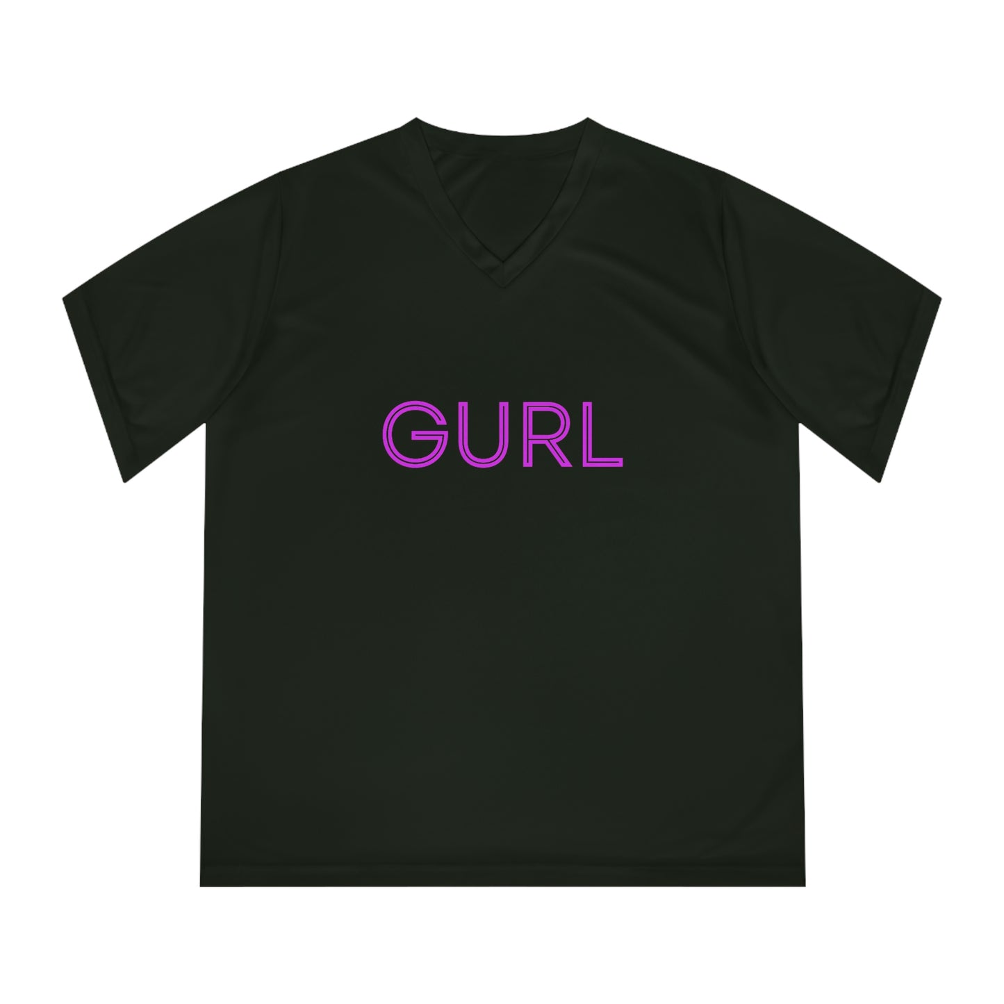 Women's Performance V-Neck T-Shirt - GURL