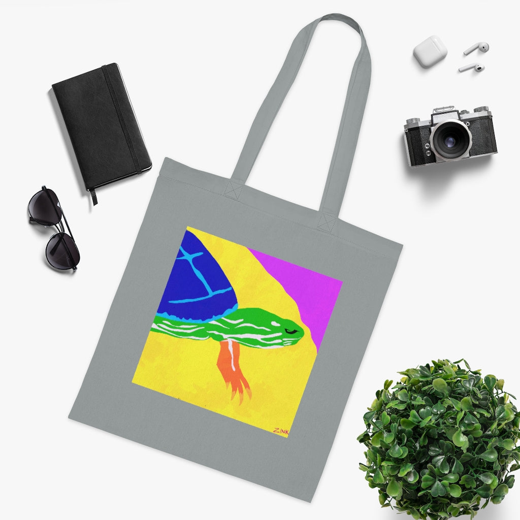 Cotton Tote - Turtle Design