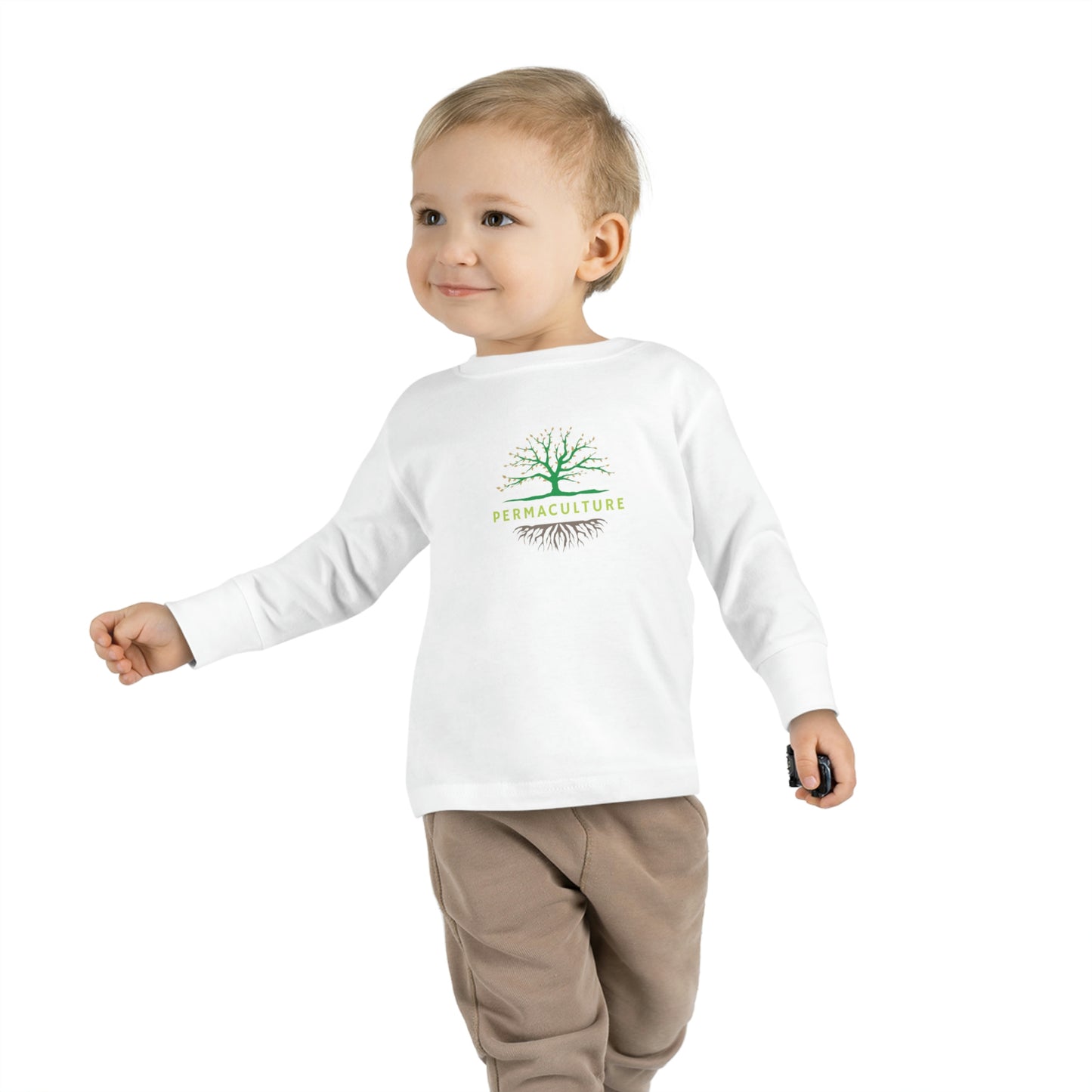 Toddler Long Sleeve Tee - Permaculture