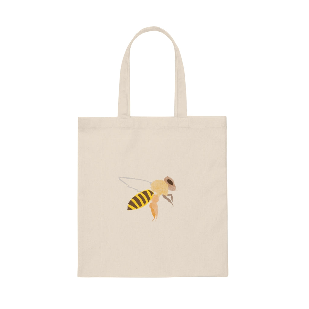 Canvas Tote Bag - Bee