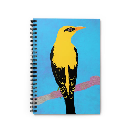 Bird Design - Spiral Notebook - Ruled Line