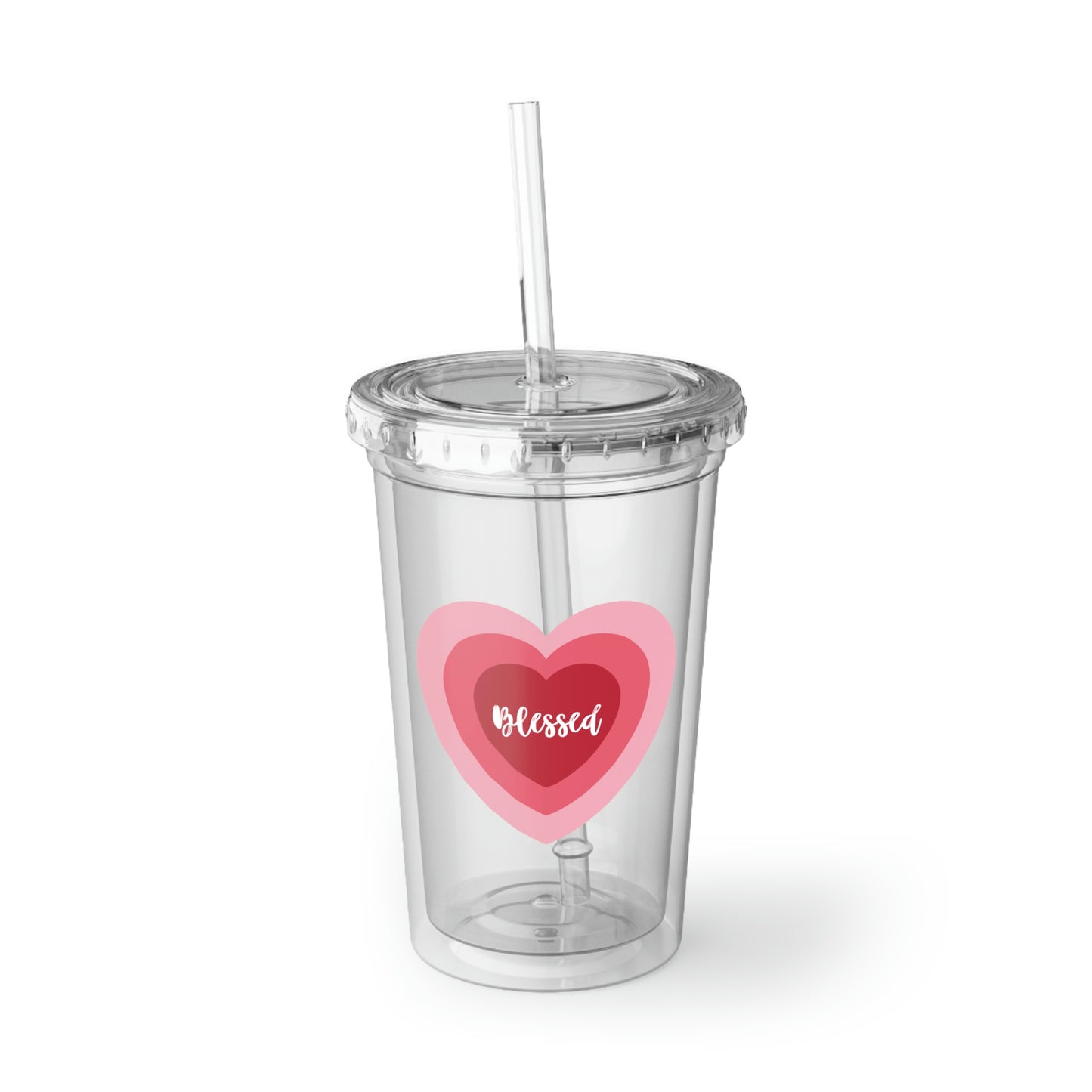 Blessed Heart - Suave Acrylic Cup