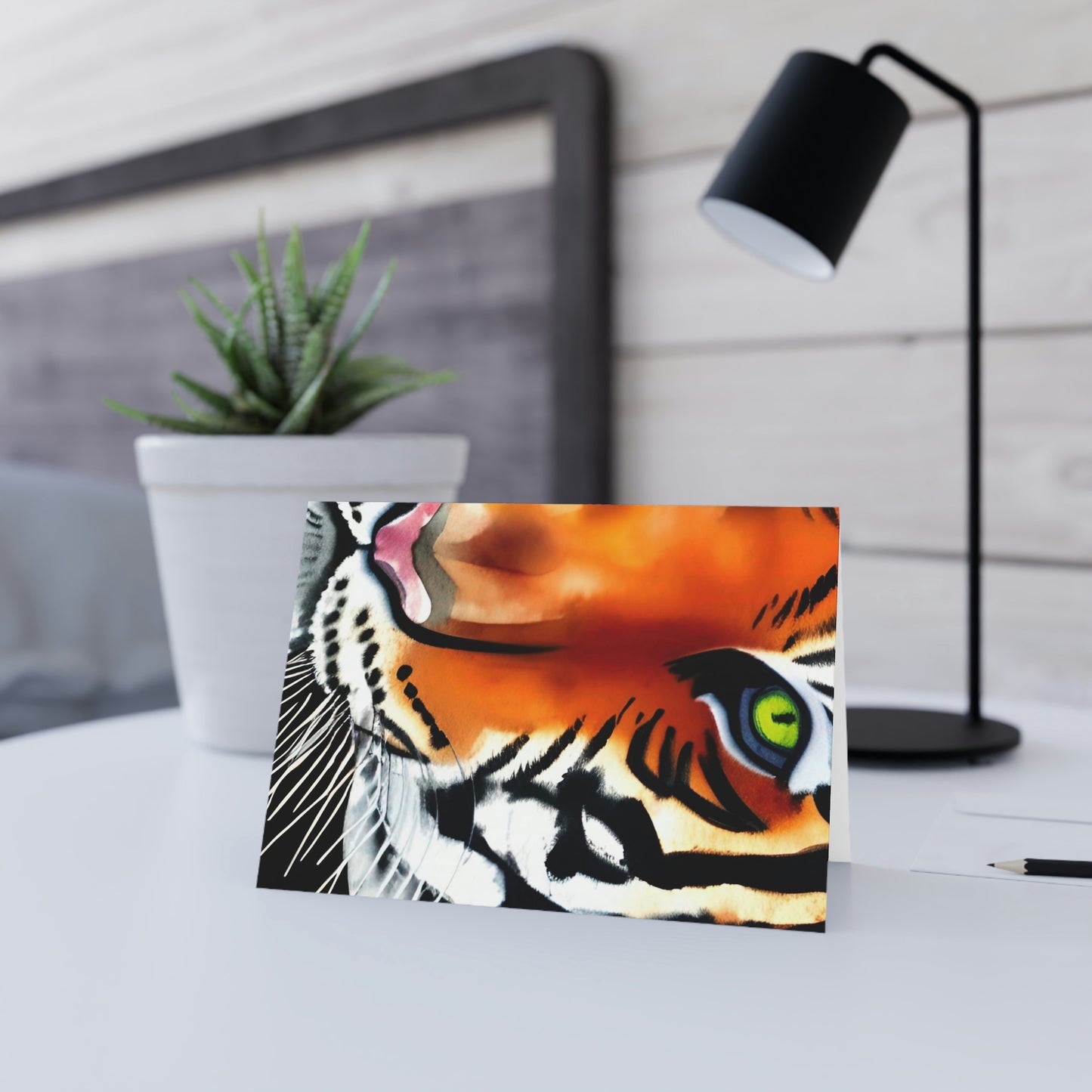 TIGER - Folded Greeting Cards
