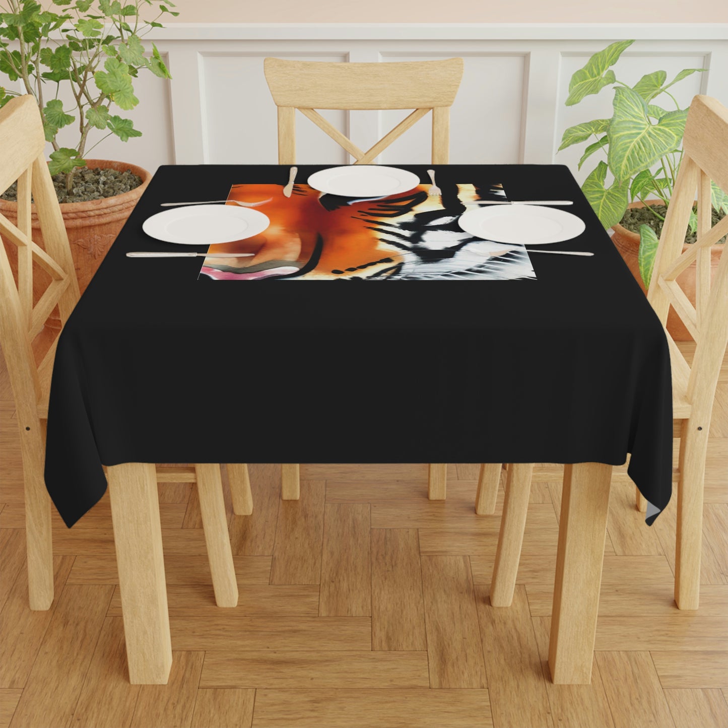 TIGER Square Tablecloth