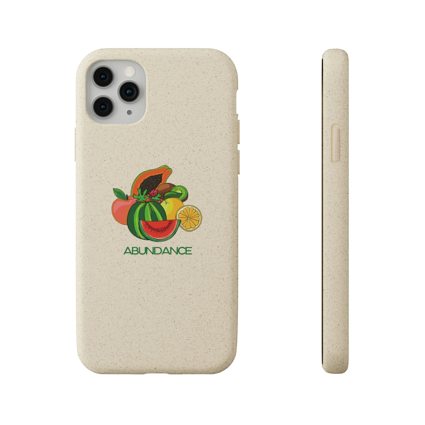Biodegradable iPhone Cases - ABUNDANCE