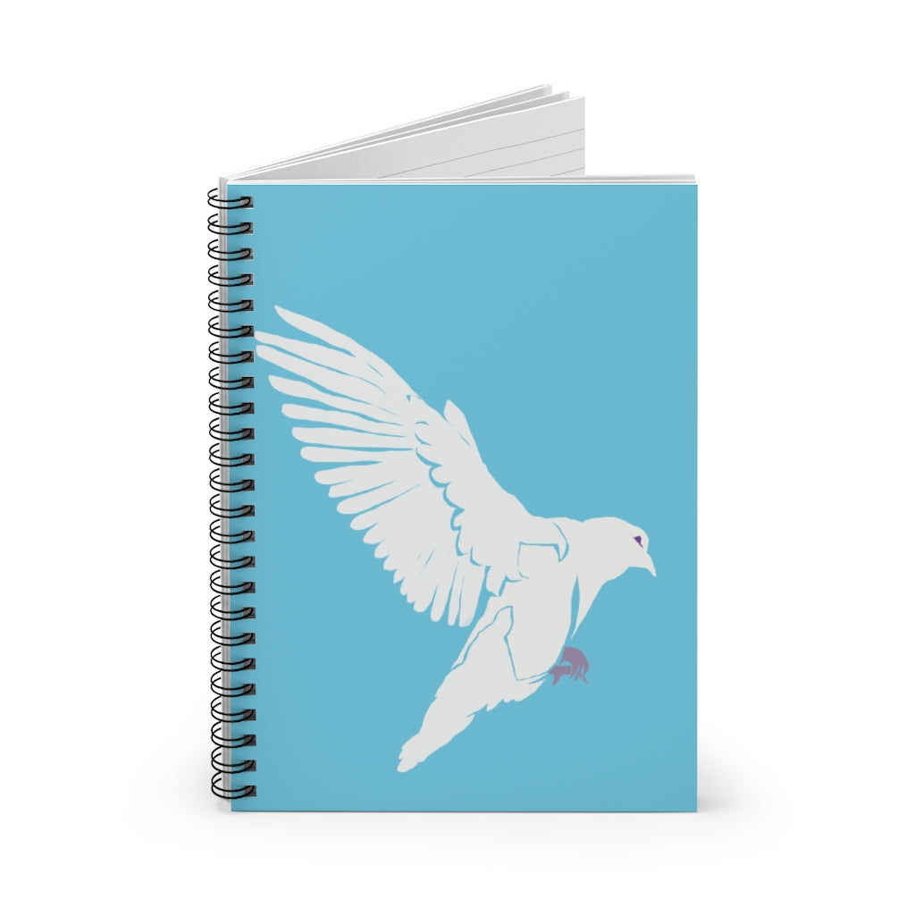 Dove of Peace - Spiral Notebook - Ruled Line