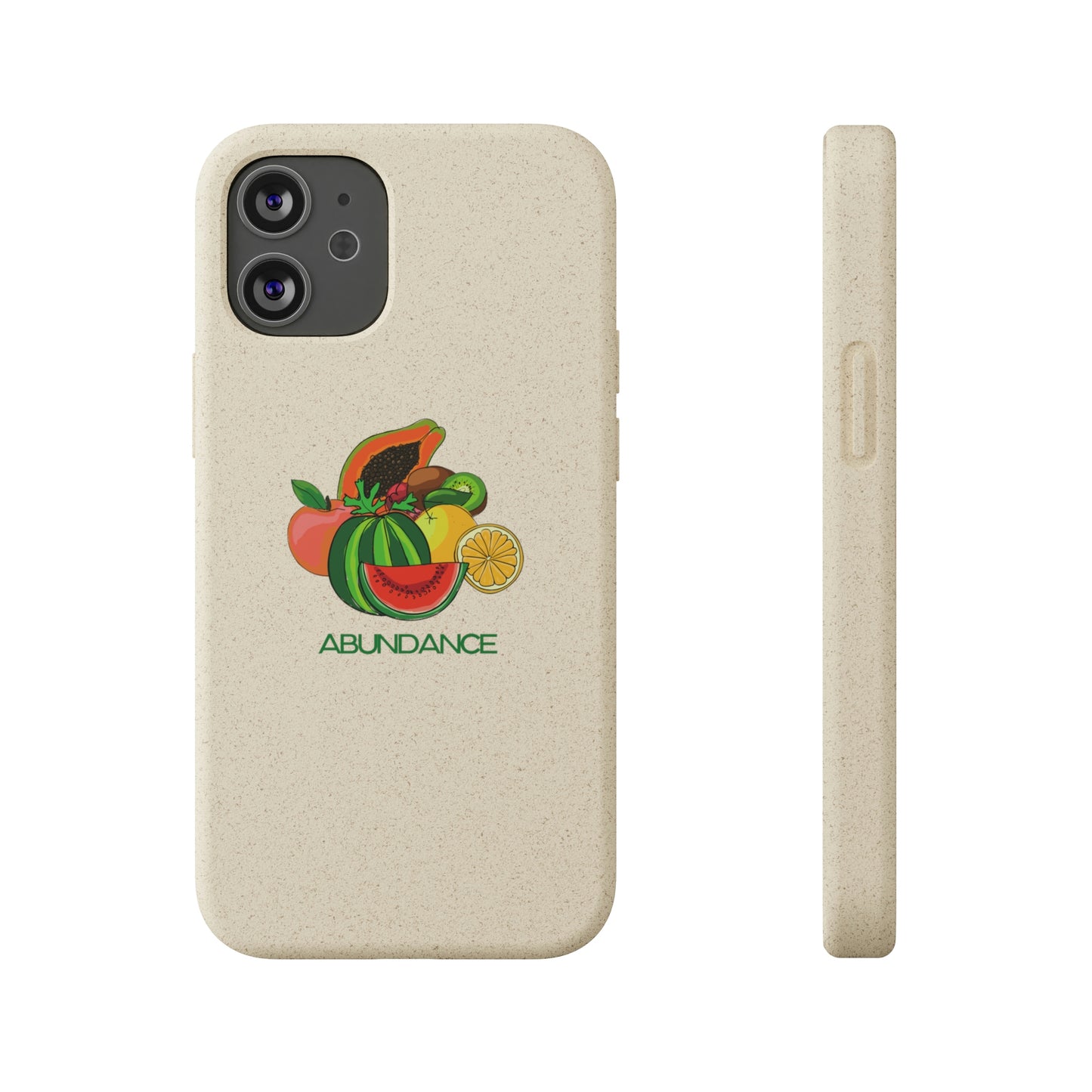 Biodegradable iPhone Cases - ABUNDANCE