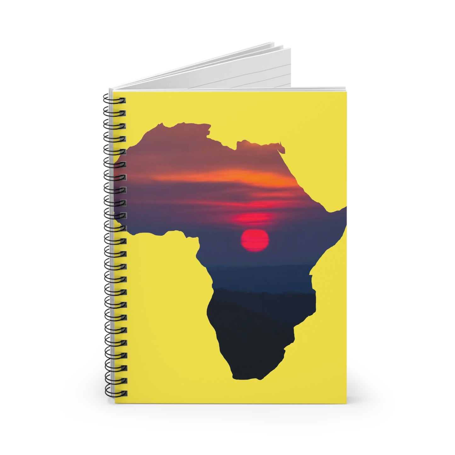 AFRICA - Spiral Notebook - Ruled Line