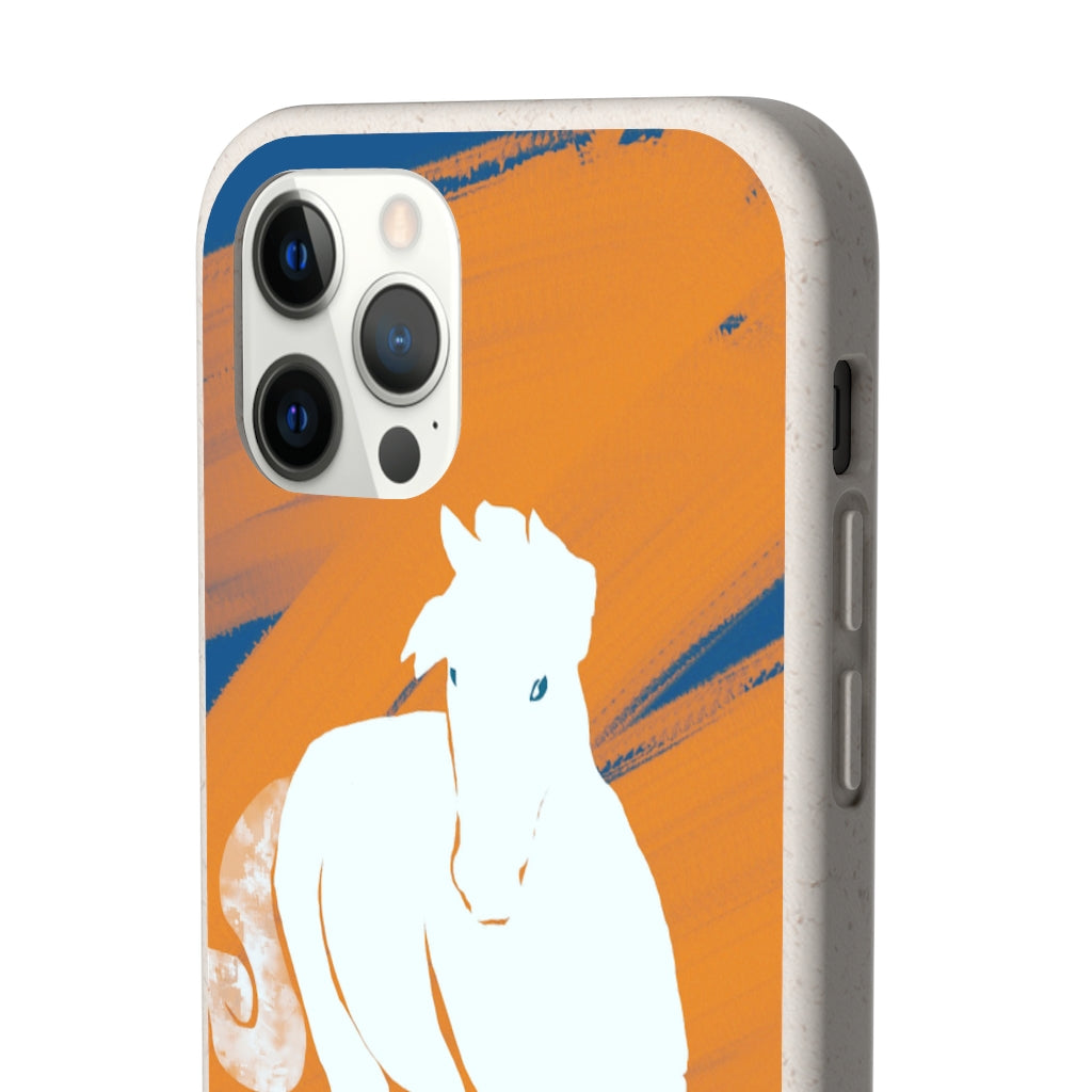 Biodegradable Case - Running Horse