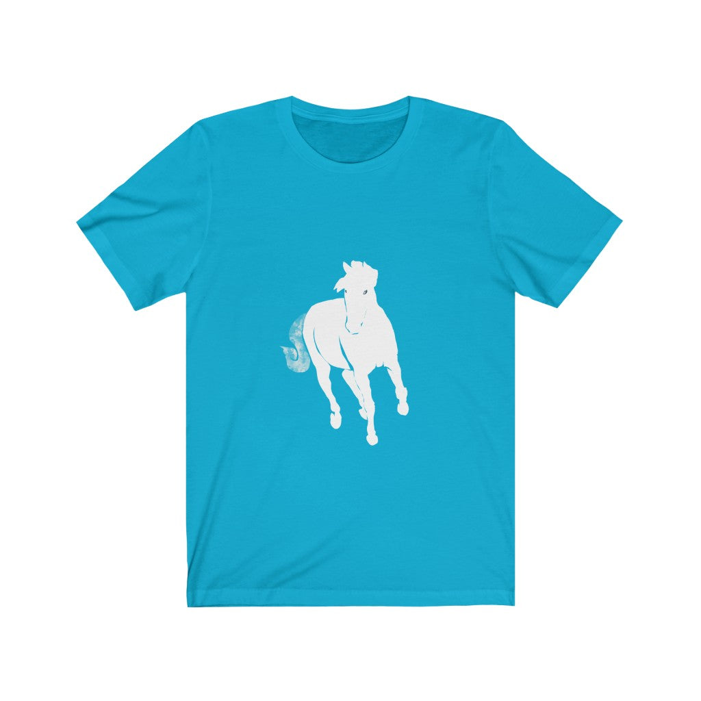 Unisex Jersey Short Sleeve Tee - Running Horse