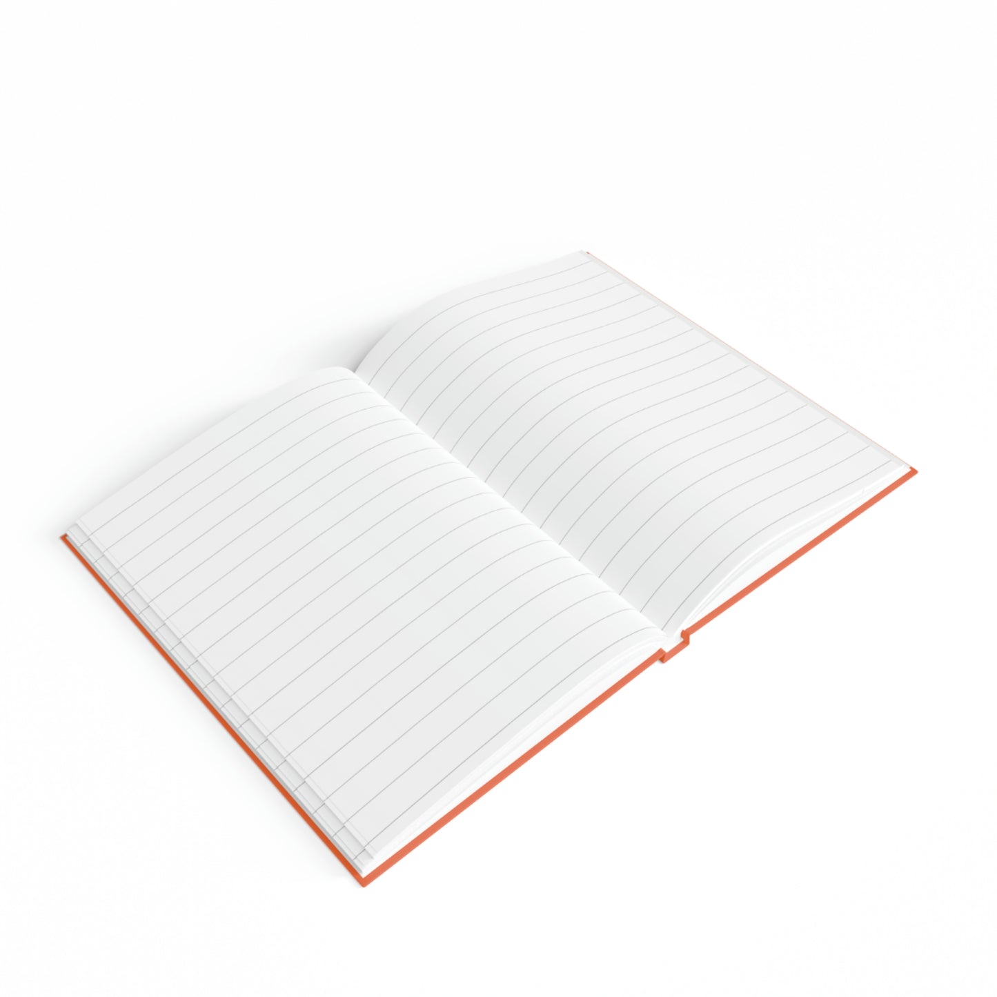 Sacred Geometry - Hardcover Journal - Ruled Line - Orange Cover