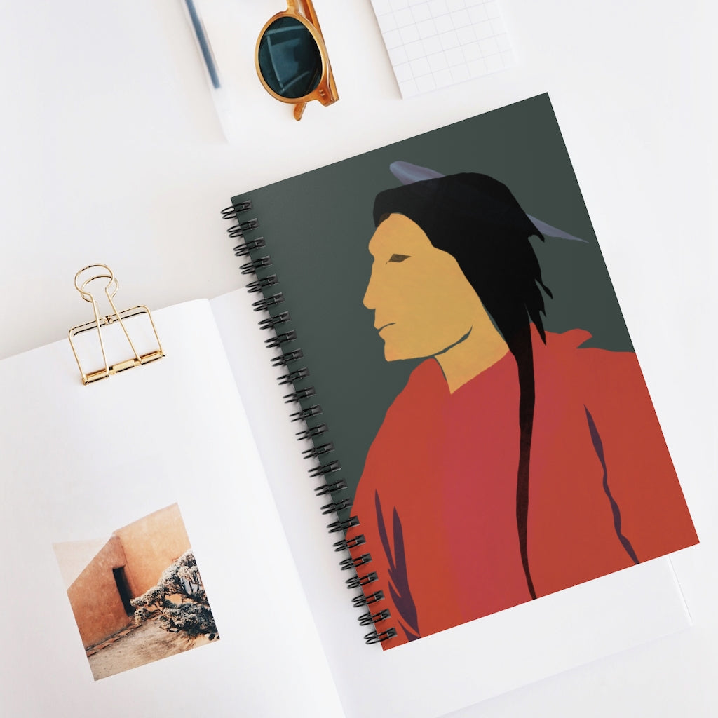 Indigenous Design - Spiral Notebook - Ruled Line