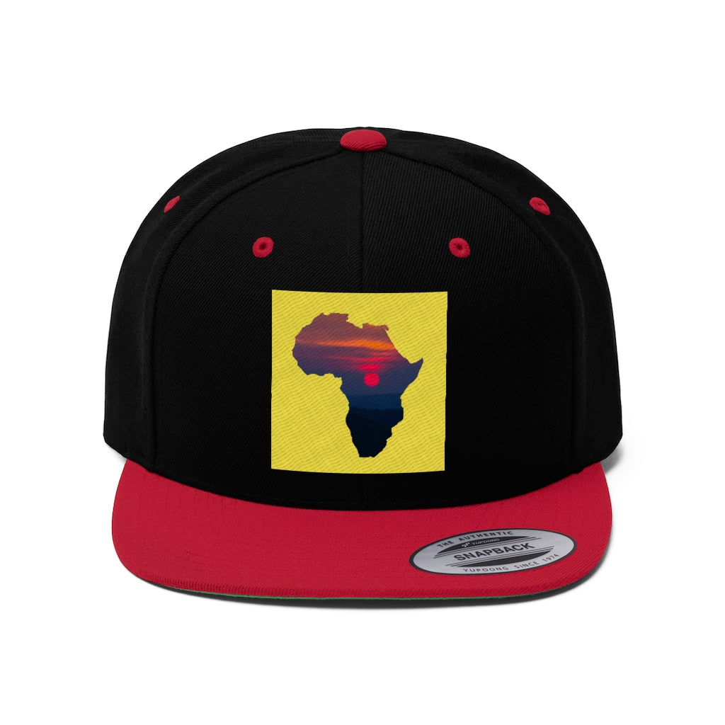 Africa - Unisex Flat Bill Hat