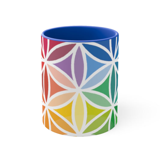 Sacred Geometry 11oz Accent Mug