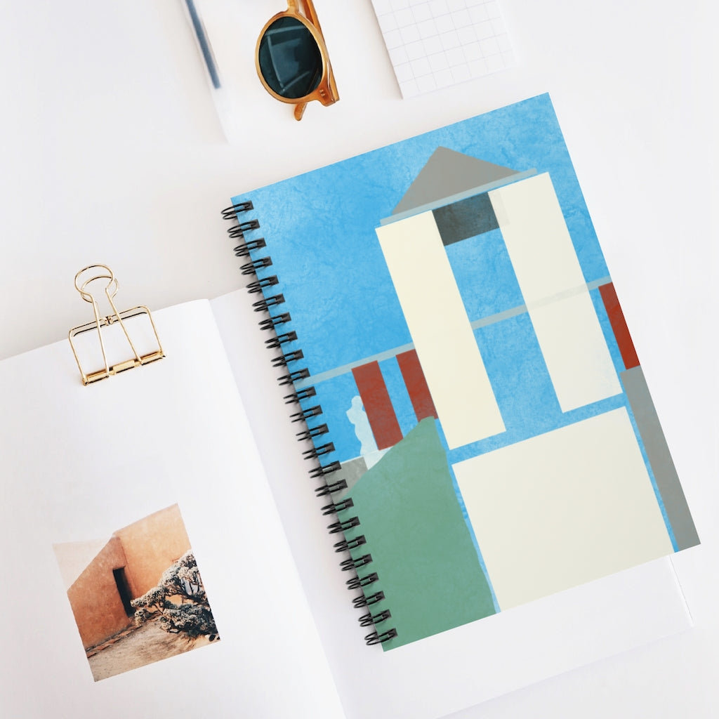 Postmodern Cover - Spiral Notebook - Ruled Line