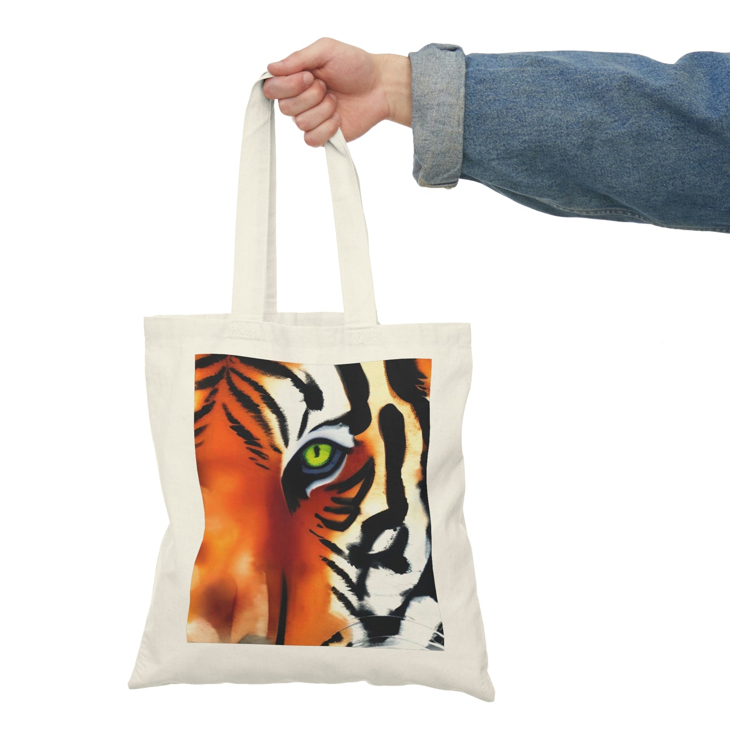 TIGER - Natural Tote Bag