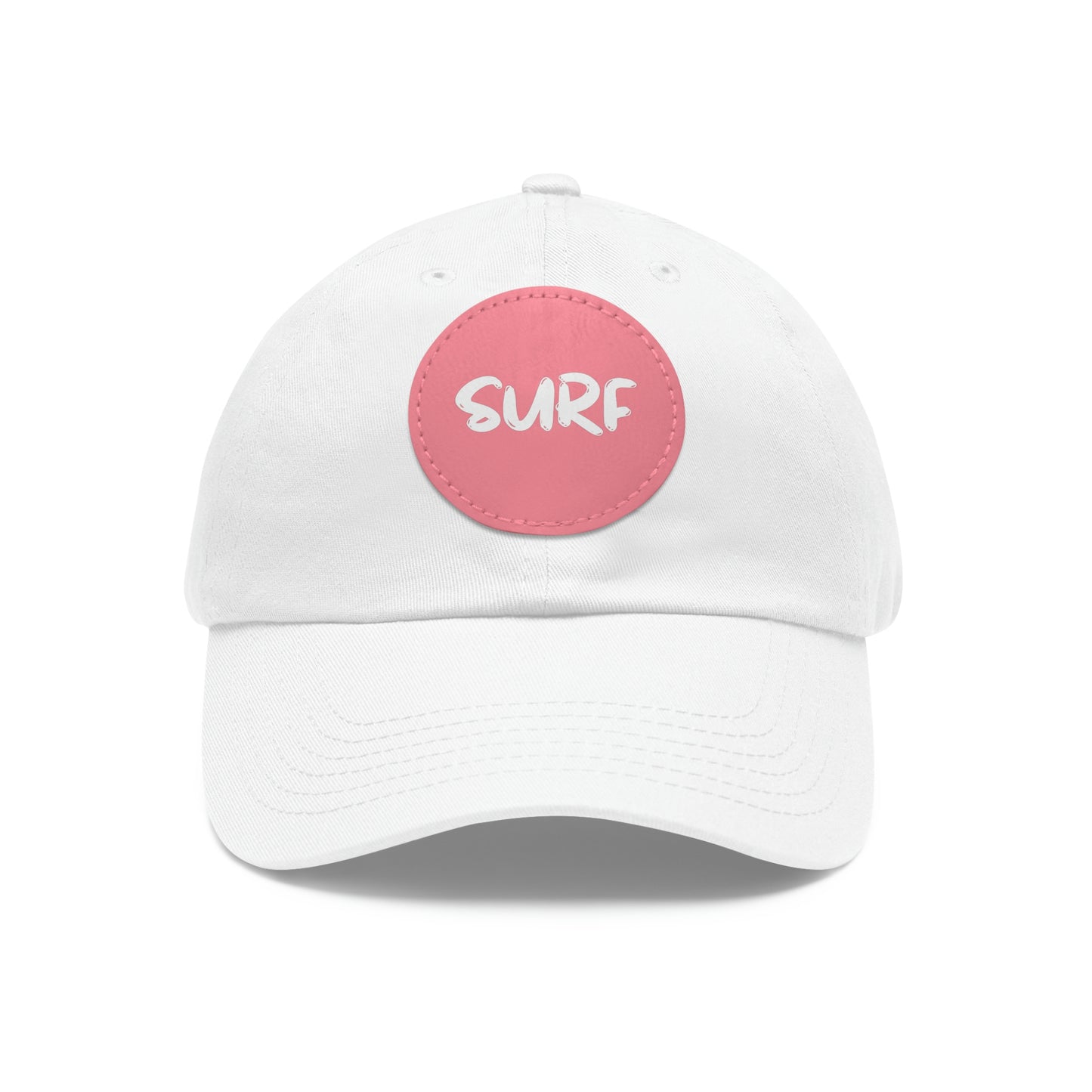 SURF - Dad Hat with Round Leather Patch