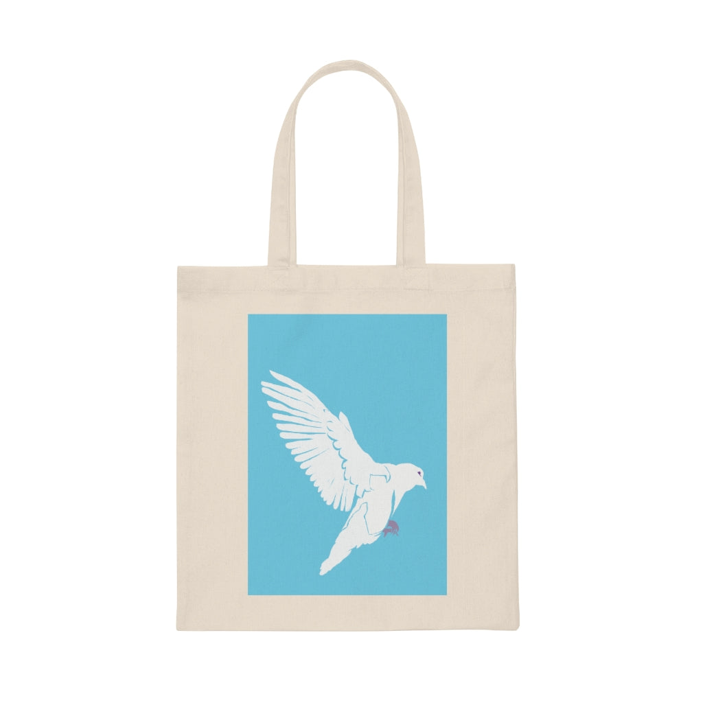 Canvas Tote Bag - Dove of Peace