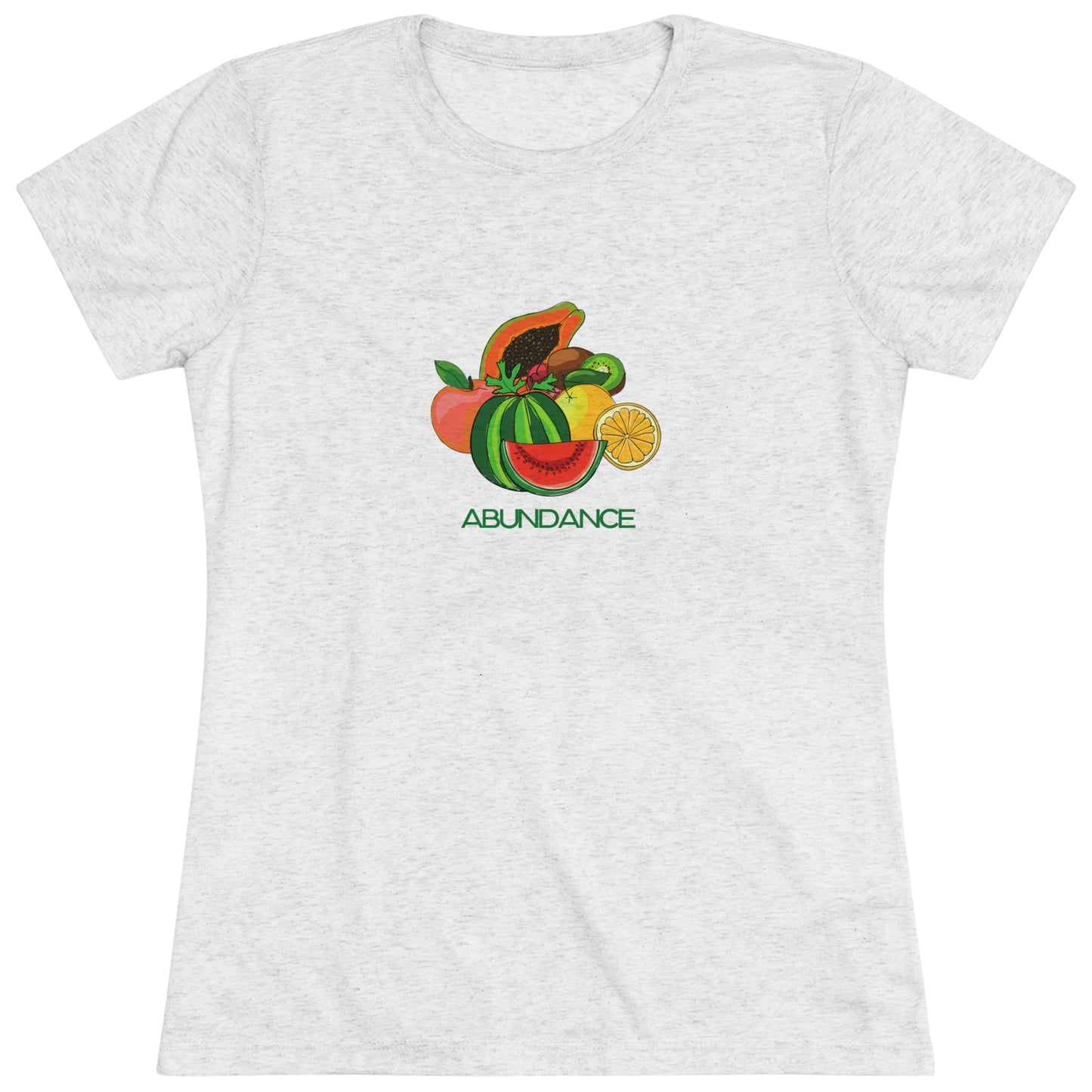 ABUNDANCE - Women's Triblend Tee