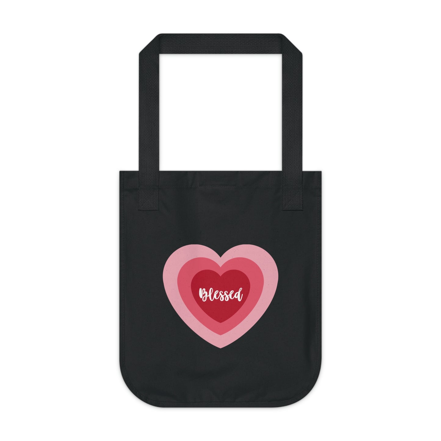 Blessed Heart - Organic Canvas Tote Bag