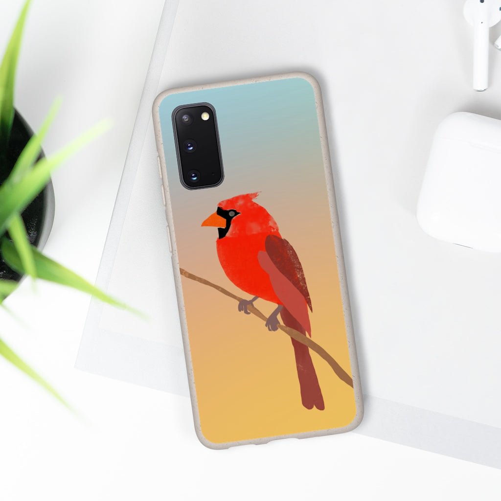 Biodegradable Case - Cardinal