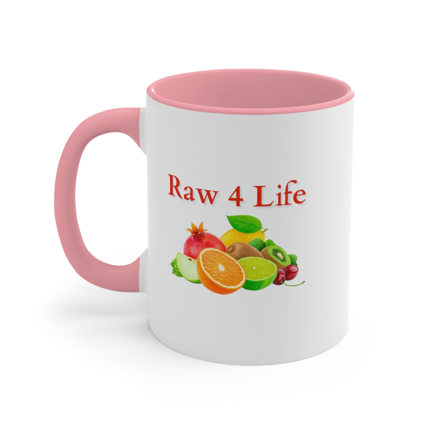 Raw 4 Life Accent Mug
