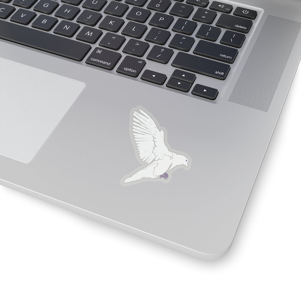 White Dove Kiss-Cut Sticker