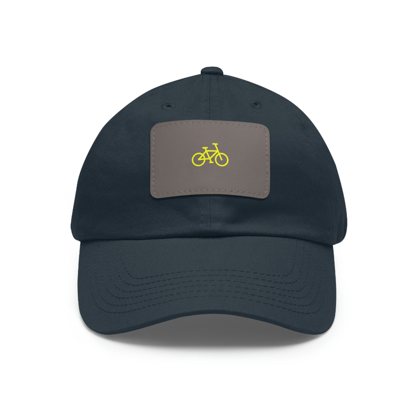 BIKE - Dad Hat with Leather Patch