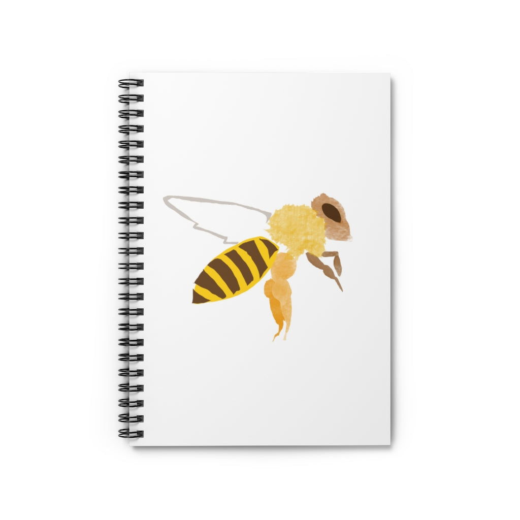 Bee Cover - Spiral Notebook - Ruled Line
