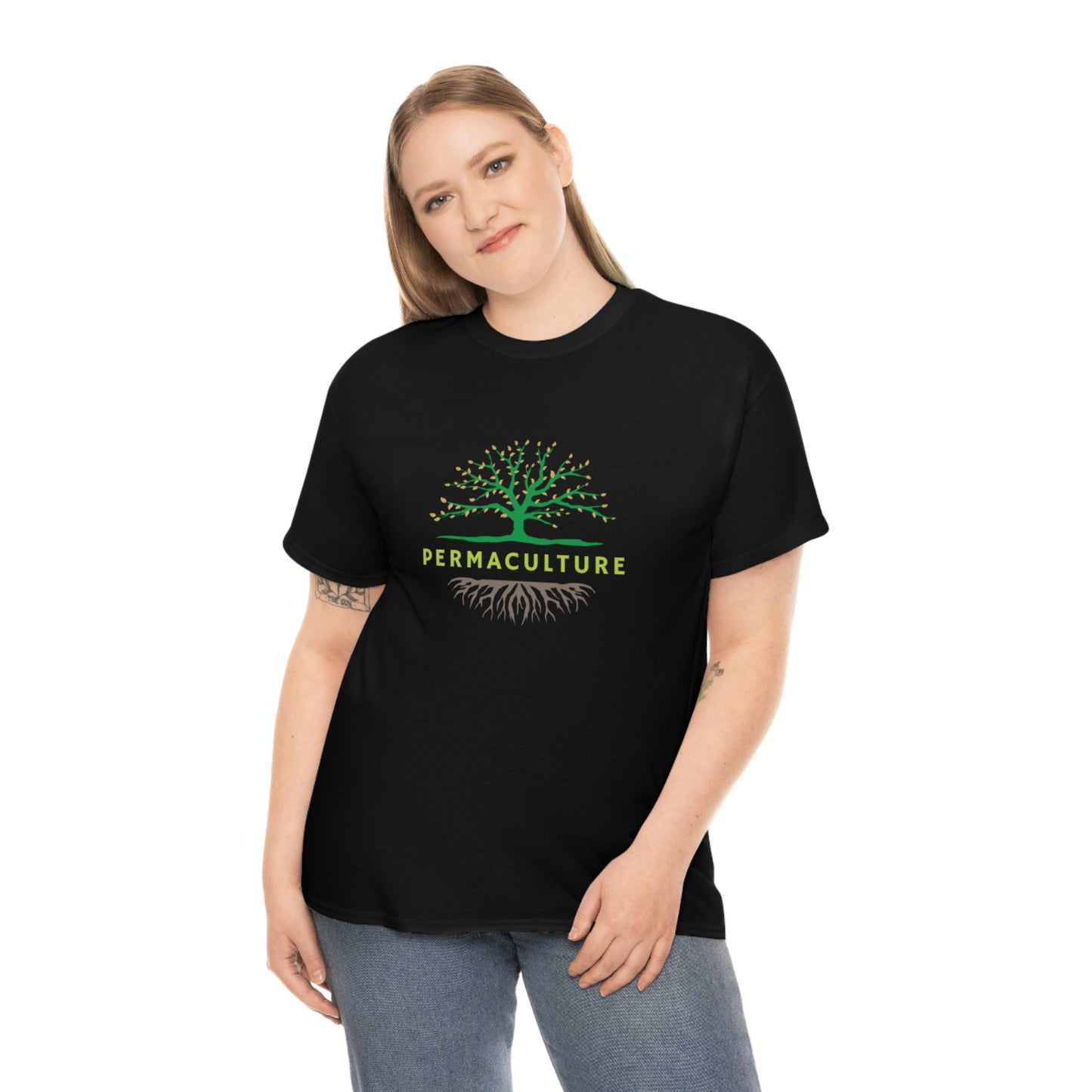Permaculture Unisex Heavy Cotton Tee