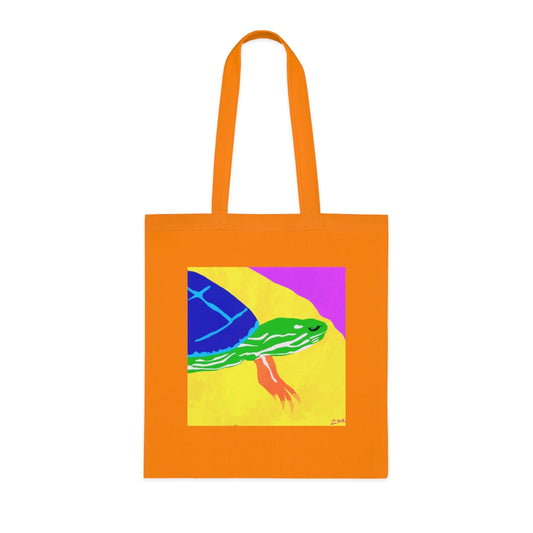 Cotton Tote - Turtle Design