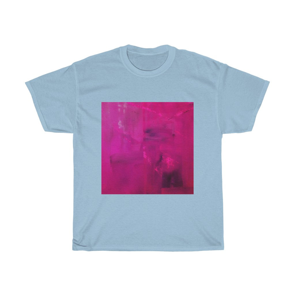 Fuchsia Art Print - Unisex Heavy Cotton Tee
