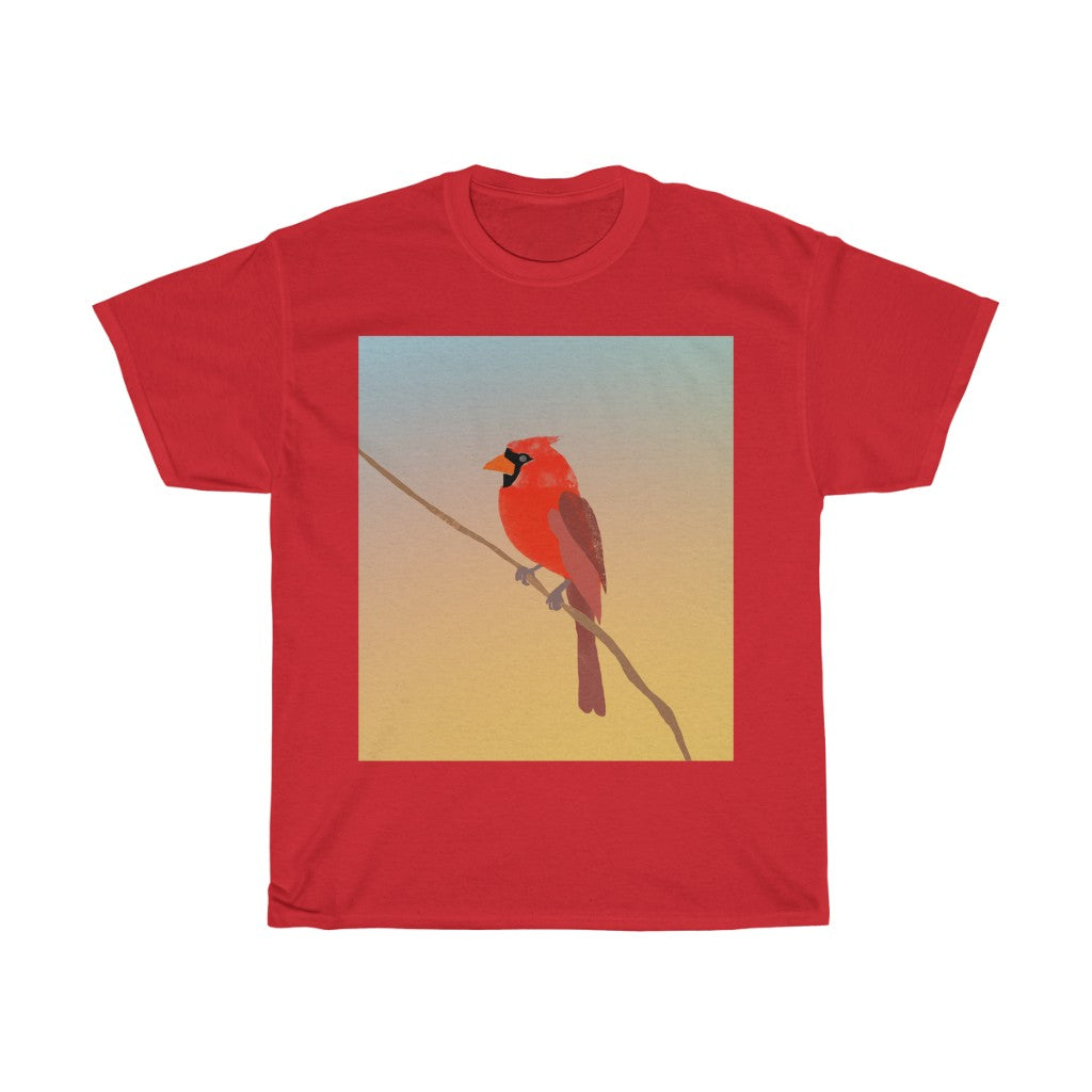 Red Cardinal - Unisex Heavy Cotton Tee