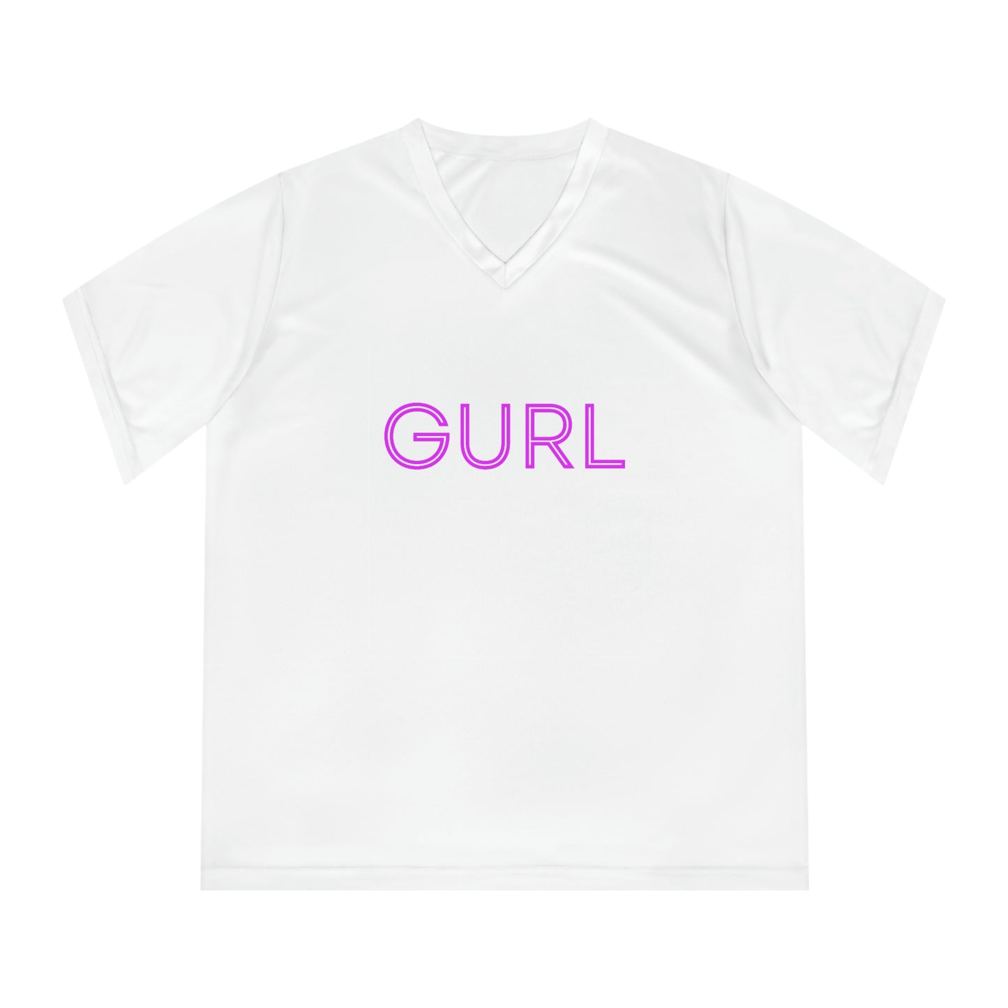 Women's Performance V-Neck T-Shirt - GURL