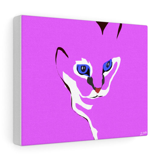 Cat Design - Pink Canvas Gallery Wraps