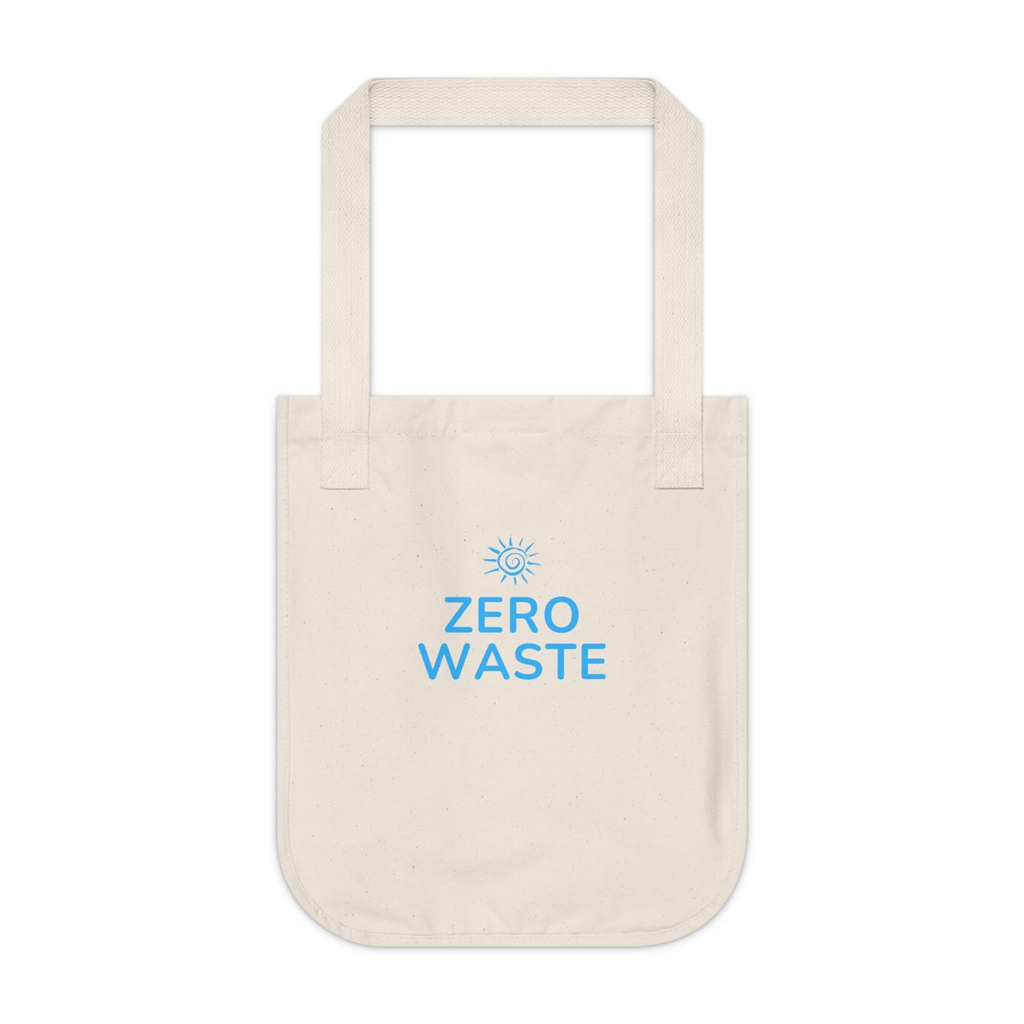 ZERO WASTE - Organic Canvas Tote Bag