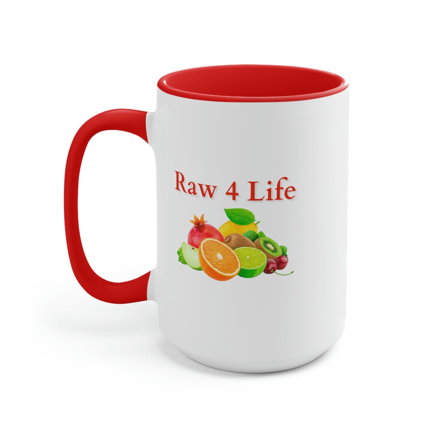 Raw 4 Life Accent Mug