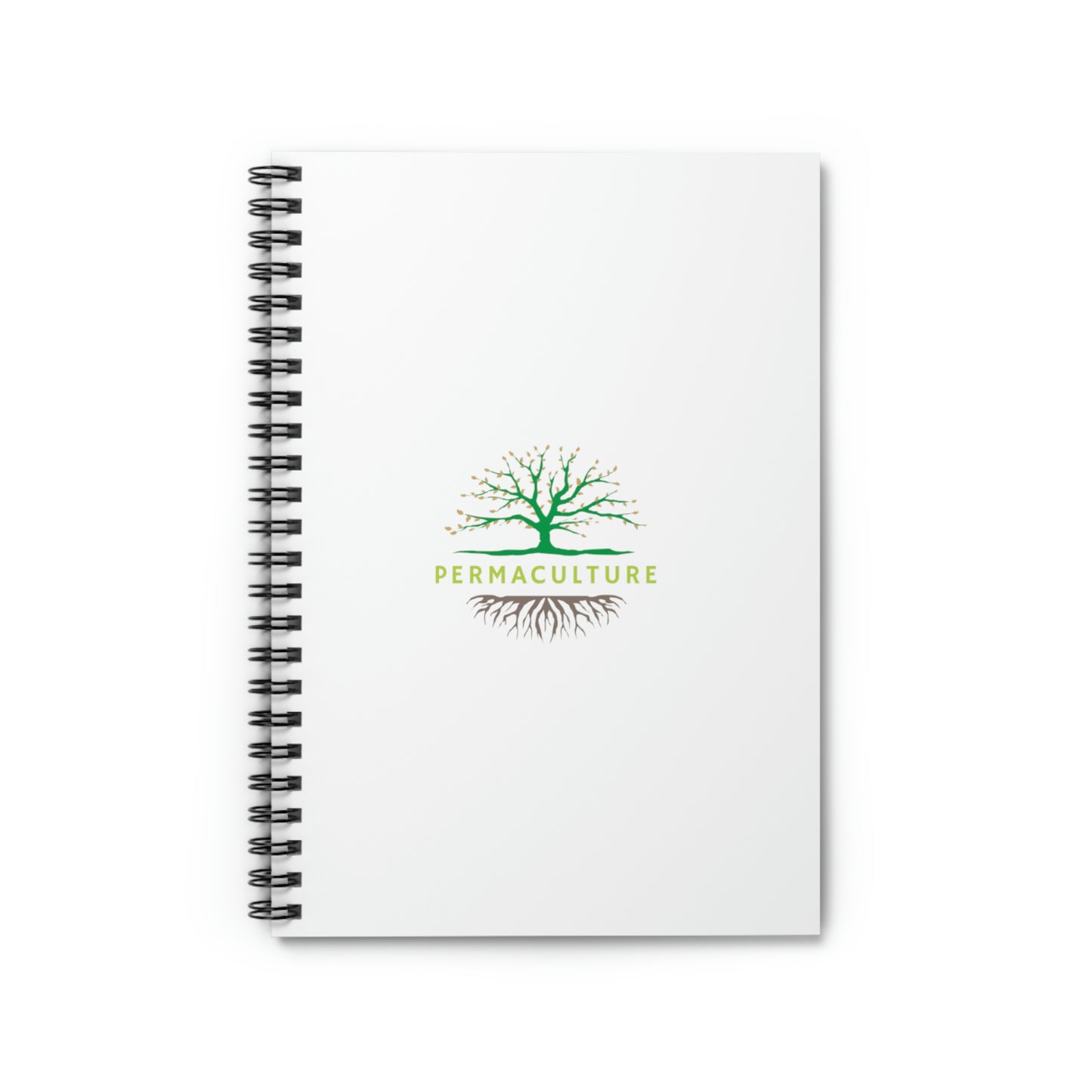 Permaculture - Spiral Notebook - Ruled Line - White Cover