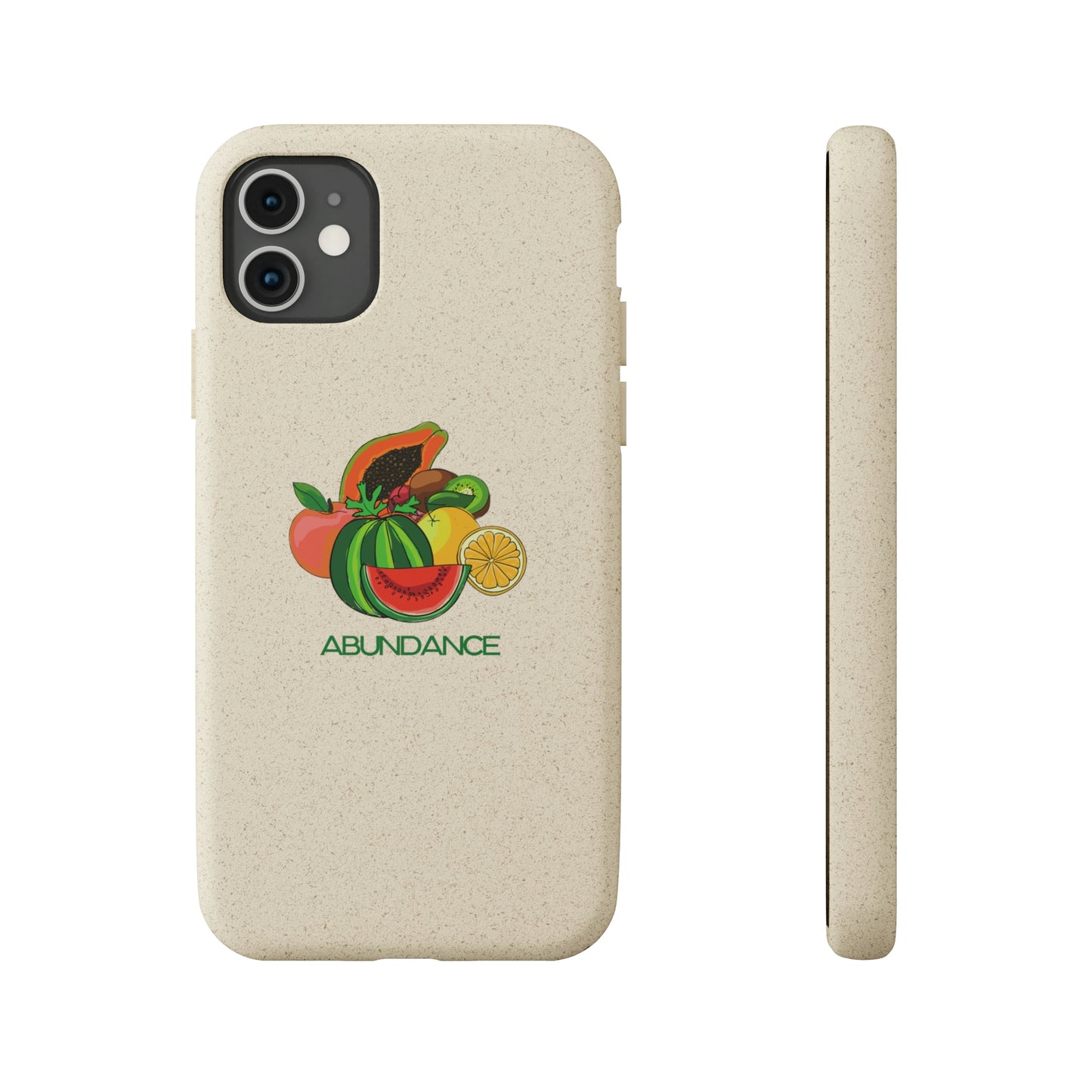 Biodegradable iPhone Cases - ABUNDANCE