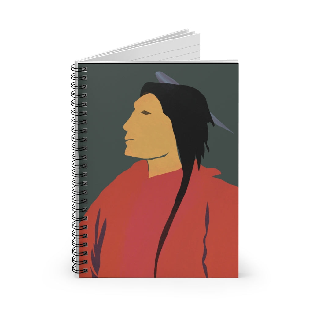 Indigenous Design - Spiral Notebook - Ruled Line