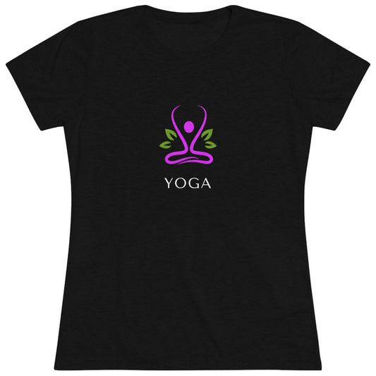 YOGA - Women's Triblend Tee