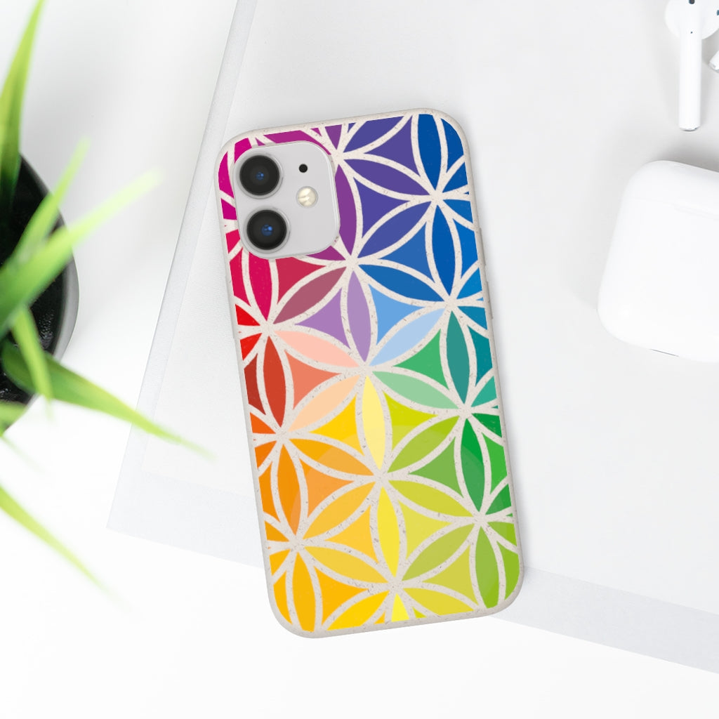 Biodegradable Case - Flower of Life