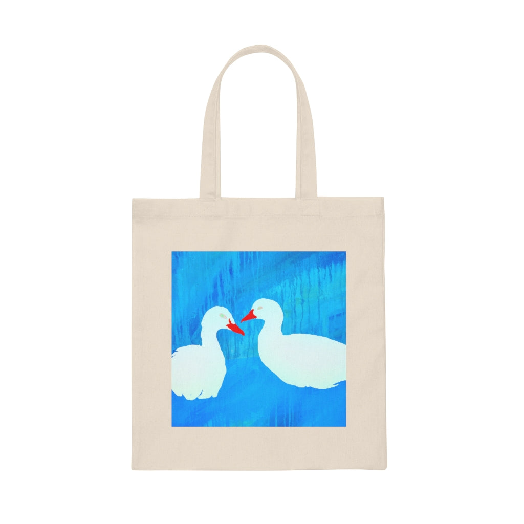 Canvas Tote Bag - Ducks