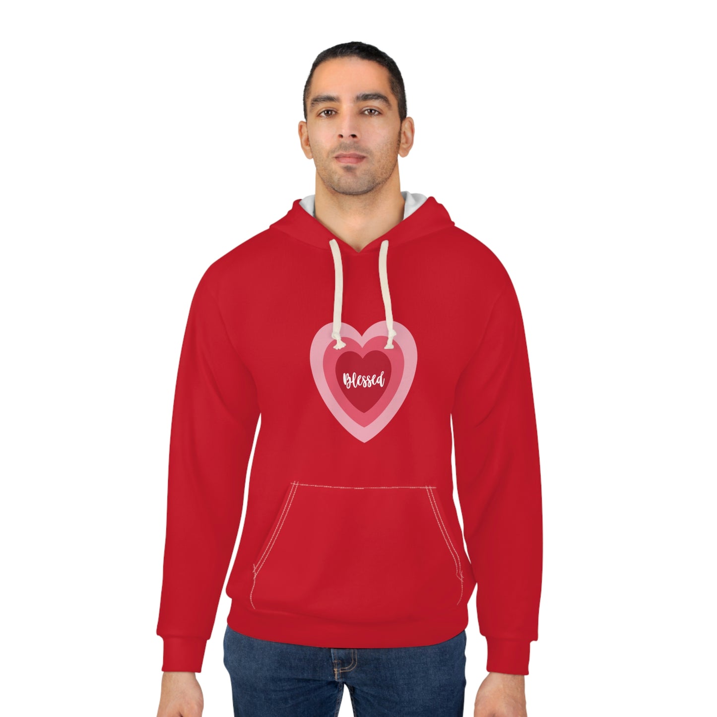 Blessed Heart - Unisex Pullover Hoodie