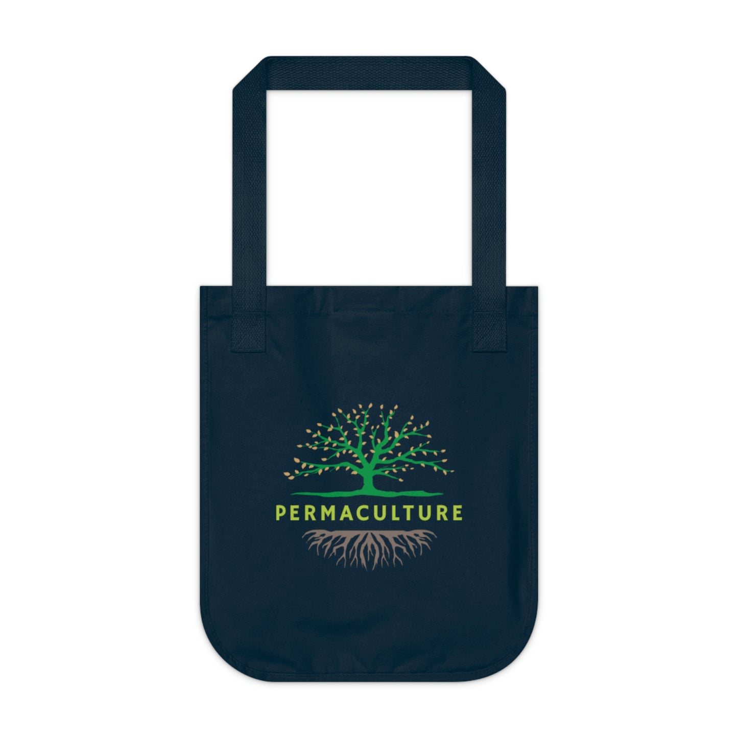 Organic Canvas Tote Bag - Permaculture