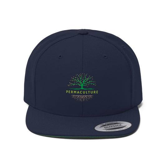 Permaculture Flat Bill Hat