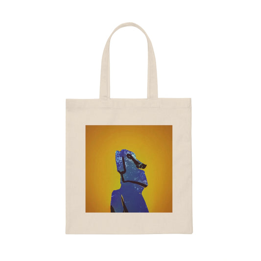 Canvas Tote Bag - Easter Island