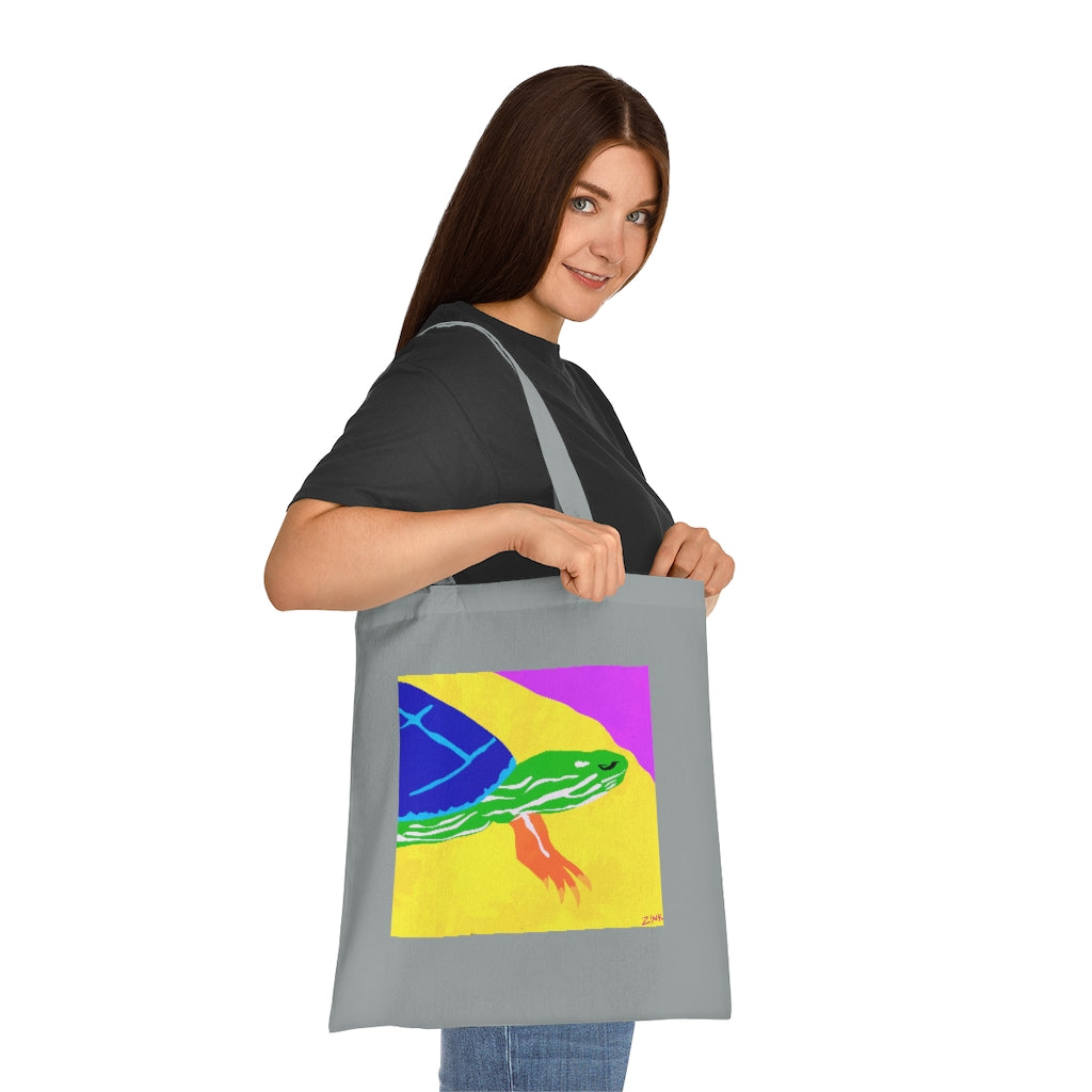 Cotton Tote - Turtle Design